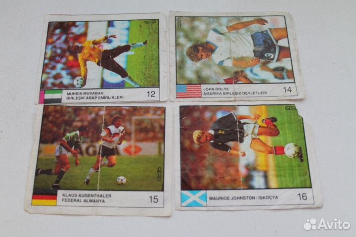 Вкладыши Cin-Cin Футбол