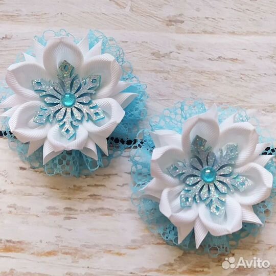 Новогодние бантики/заколки