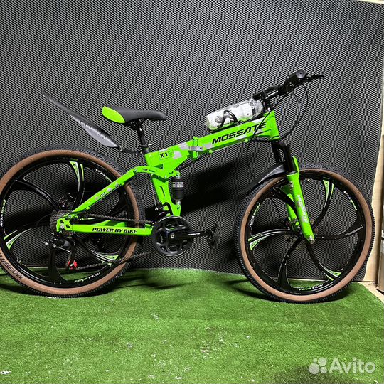 Велосипед новый 26 на литых дисках складной