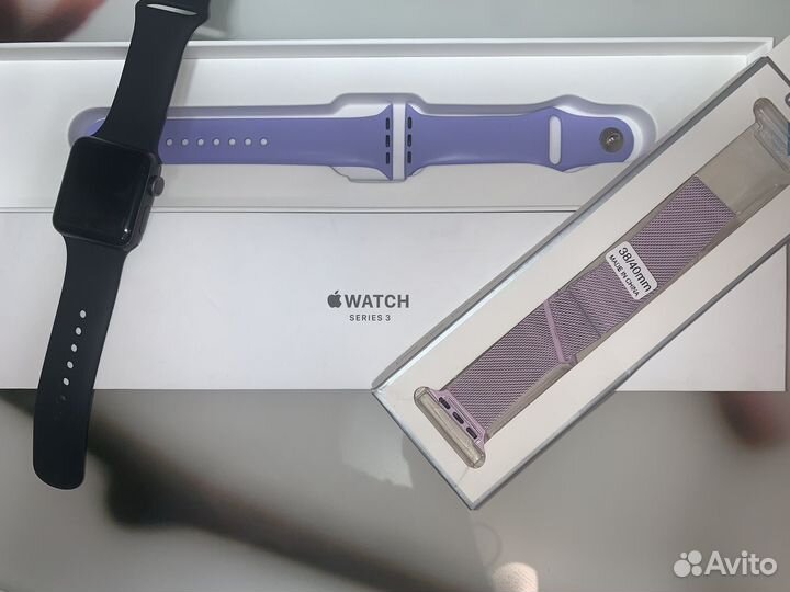 Часы apple watch 3 38 mm