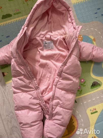 Детский зимний комбинезон на девочку