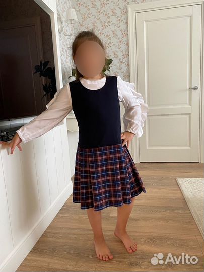 Блузка белая