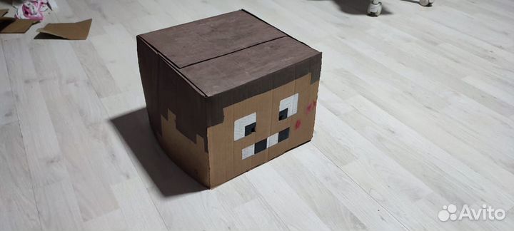 Mincraft, маска, шлем, костюм