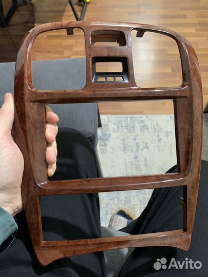 Рамка под дерево 2DIN Hyundai Sonata IV EF