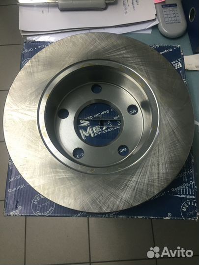 Audi A6 диски тормозные задние 1155231079 meyle