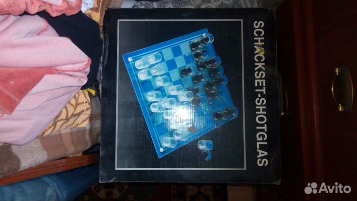 Набор рюмок шахматы