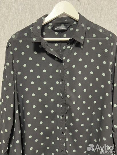 Zara блузка удлиненная и рубашка