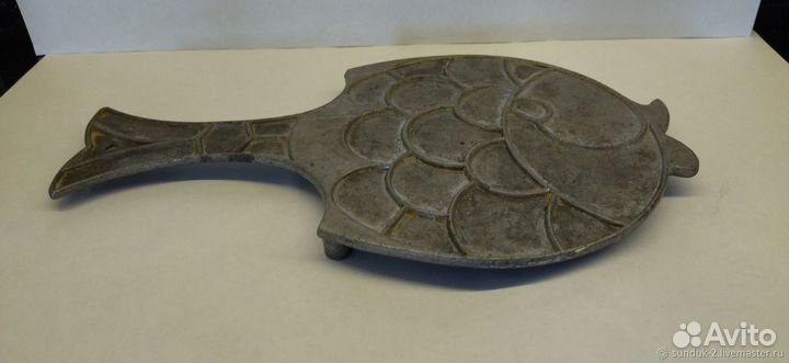 Подставка под горячее. рыбка металл, СССР