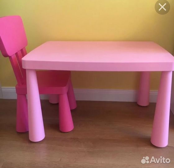 Стол стул икея маммут