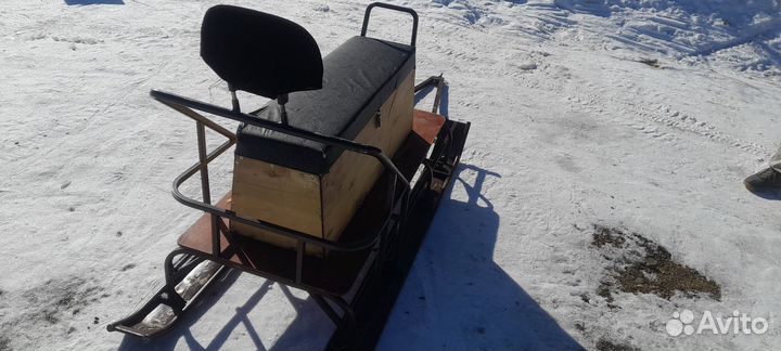 Сани для снегохода бу.Готовь сани летом