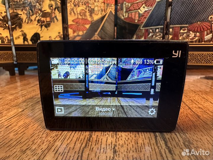 Экшн камера Xiaomi Yi 4K + стабилизатор + монопод