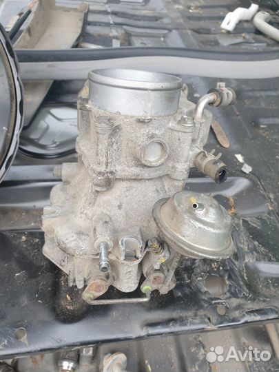 Дросельная заслонка 1MZ Toyota Alphard Лексус