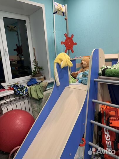 Детская кровать чердак