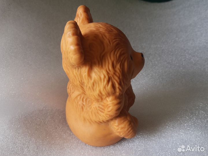 Резиновая игрушка медведь СССР