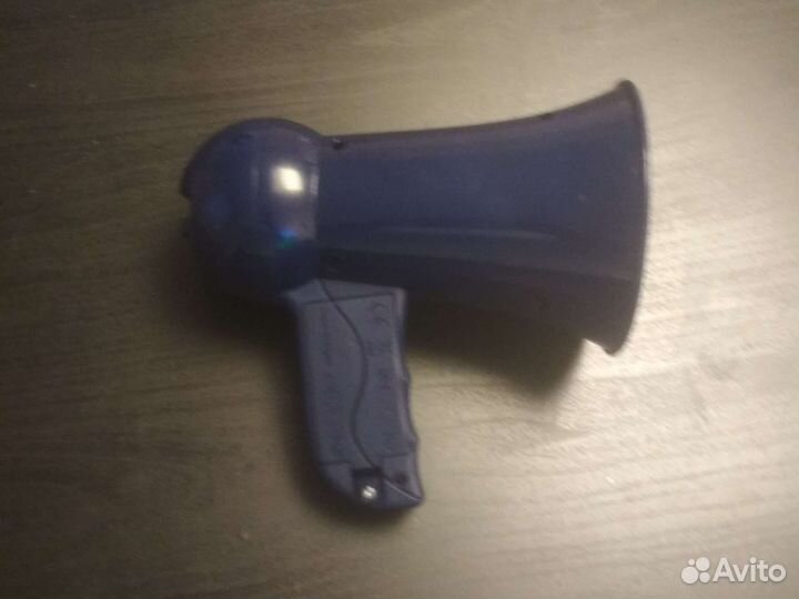 Микрофон полиция с сереной