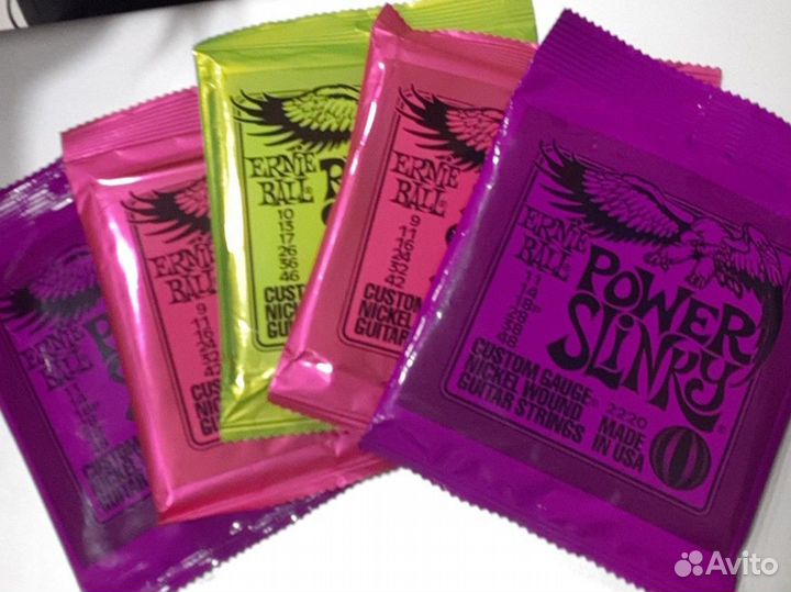 Струны для электрогитар Ernie Ball