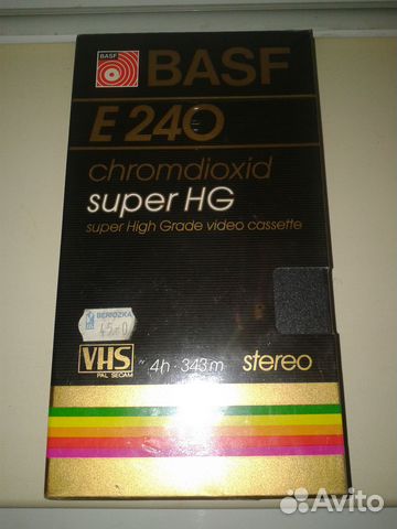Видеокассеты Basf и TDK