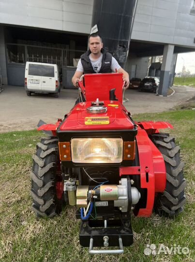 Мотоблок дизельный Хопер 15Е (15лс)