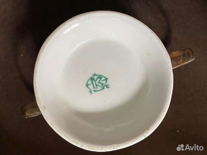 Чашка фарфоровая СССР