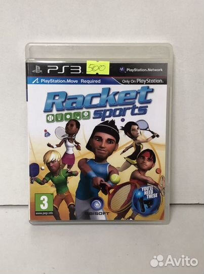 Диск Racket sports для PS3
