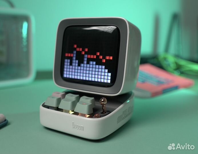 Блютуз колонка Divoom Ditoo Pro мощность 15W