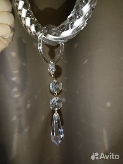 Хрустальные подвески на рожок Чехия