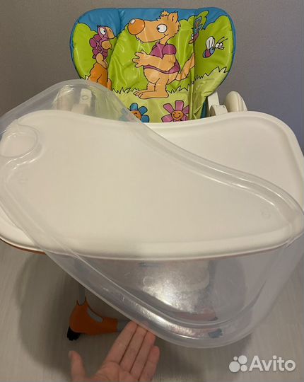 Стульчик для кормления chicco polly