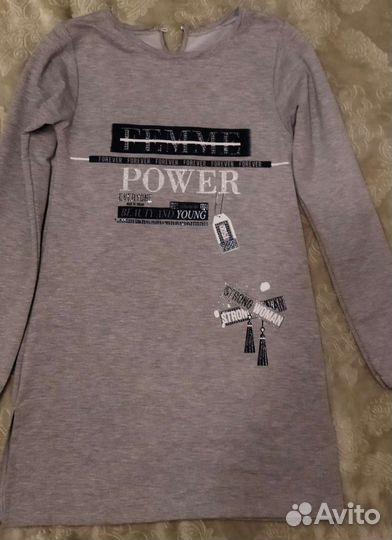 Туника для девочки на рост 158-164 см