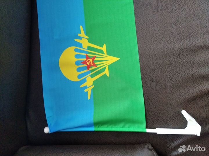 Флаг вдв на флагштоке