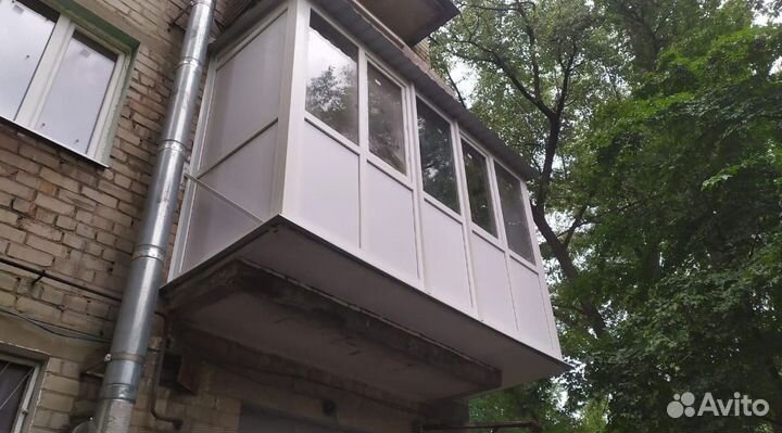 Отделка балконов и лоджий