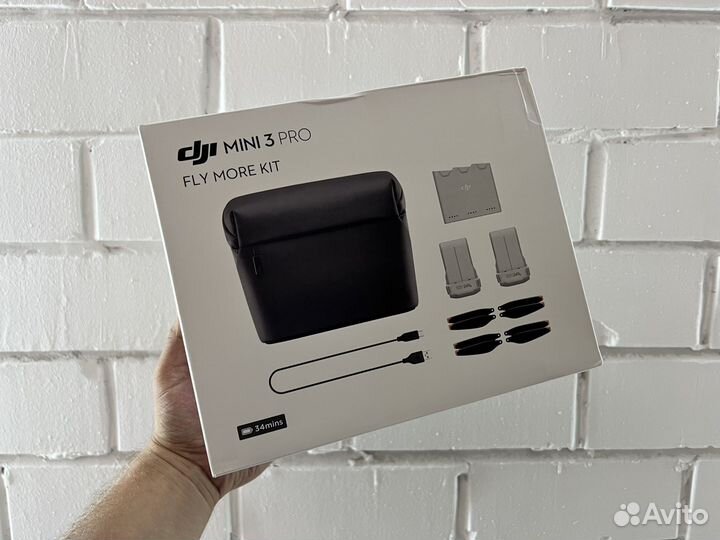 Dji mini 3 pro fly more kit 34 min