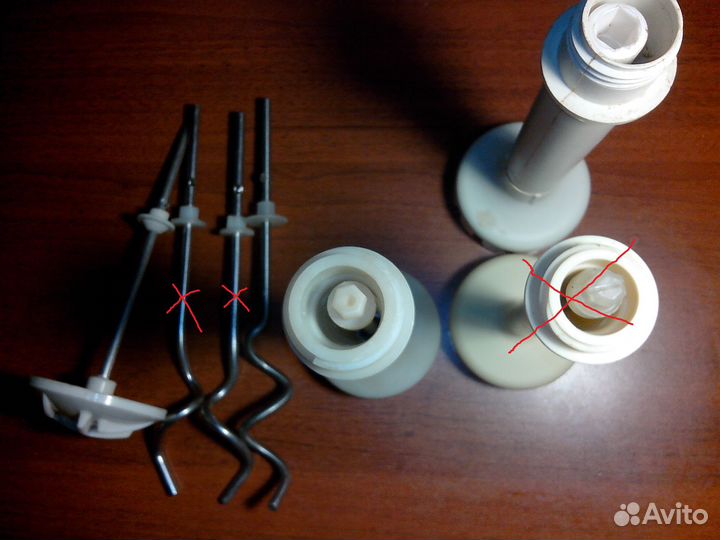 Запчасти к миксеру, кухон.комбайнам