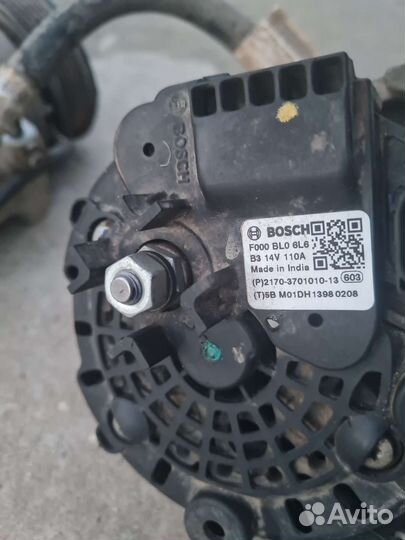 Запчасти на datsun он до генератор