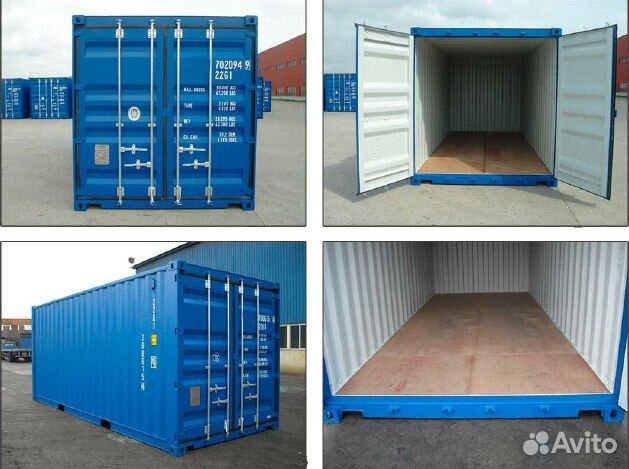 Контейнер Морской 40 футовый (12 метров),Новые и с