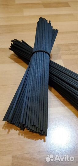 Фибровые палочки черные 3*22см