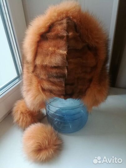 Шапка меховая для девочки