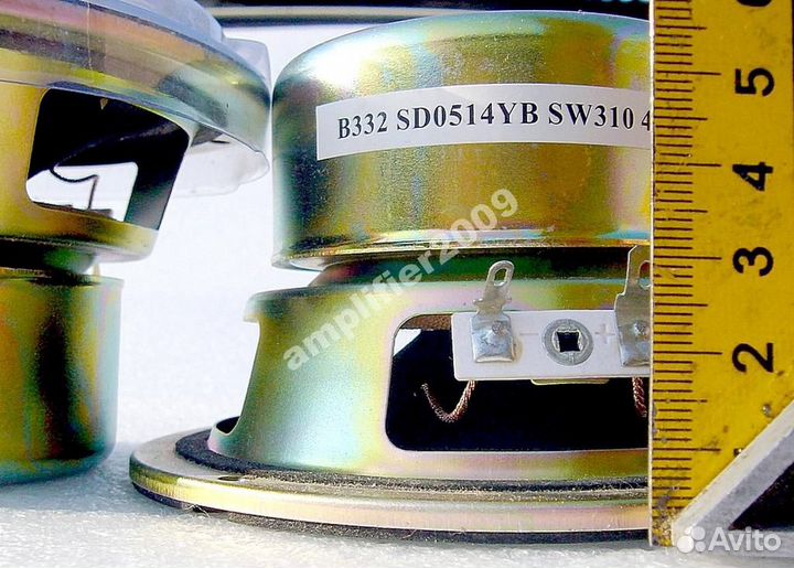 Динамик Woofer SD 0514YB SW310, 4 Ом, 130мм Новый
