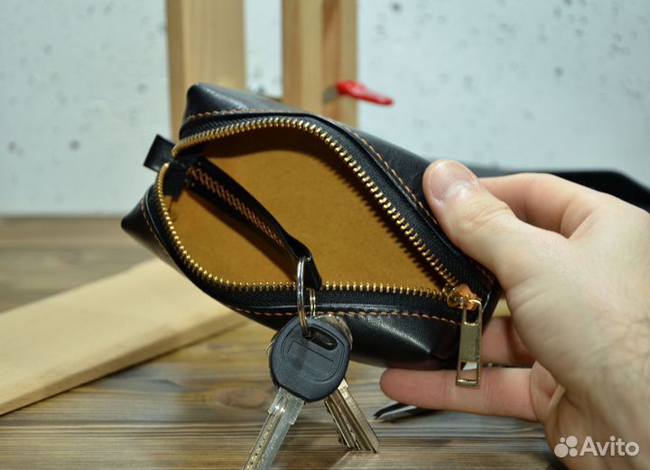 Ключница из натуральной кожи на заказ