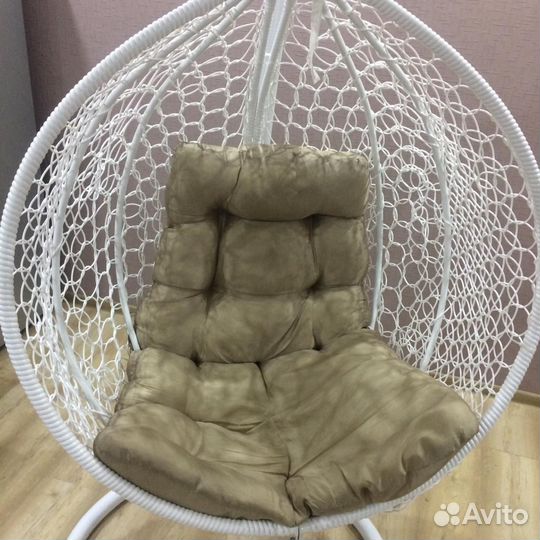 Подвесное кресло кокон бу