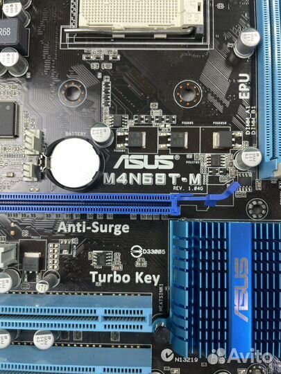 Материнская плата asus M4N68T-M Socket AM3