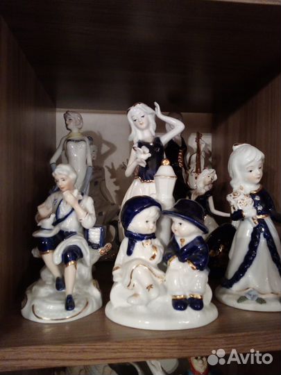 Фарфоровые статуэтки СССР, лфз и другие