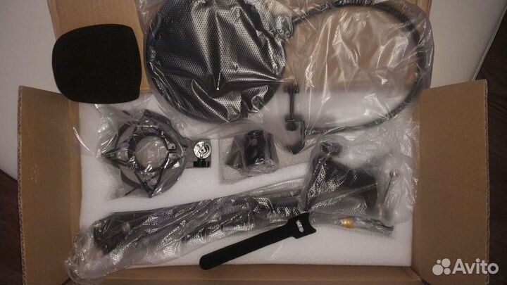 Микрофонный Набор. Стойка, Поп-фильтр, Паук