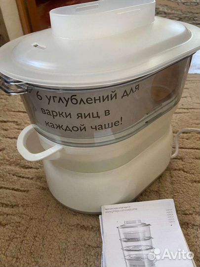 Пароварка philips