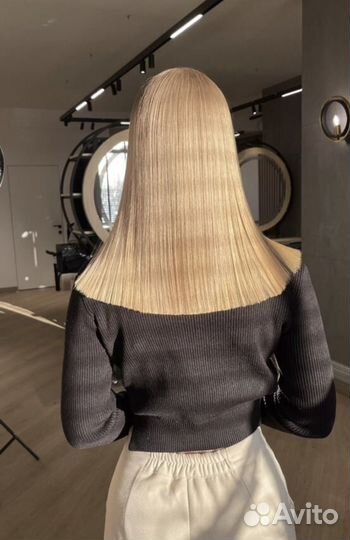 Кератиновое выпрямление