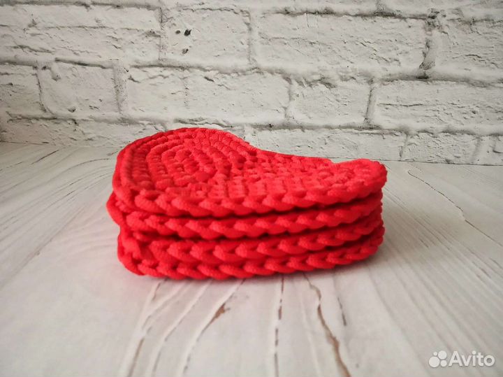Вязаные салфетки 