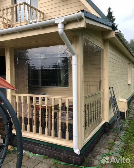 Мягкие и гибкие окна на террасу