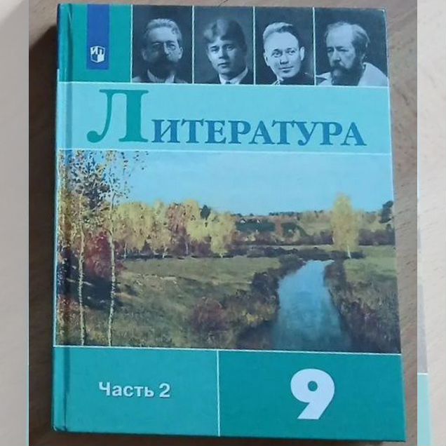 Учебник по литературе 9 класс 2 часть