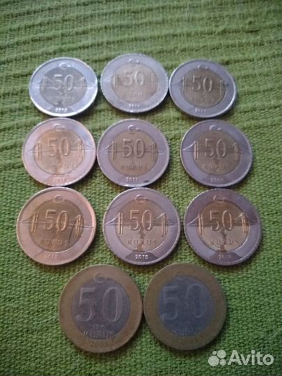 Монеты из Турции