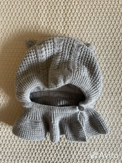 Шапка зимняя для новорожденных