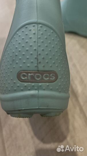 Резиновые сапоги crocs 34
